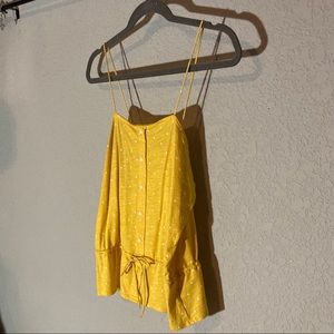 Yellow Patterned Tank